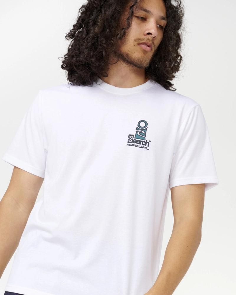 CAMISETA RIP CURL SEARCH STACK BONE
