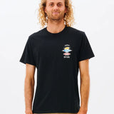 CAMISETA RIP CURL SEACH ICON BLACK