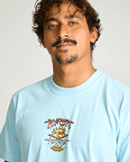 Camiseta Rip Curl Aus Art Search Blue
