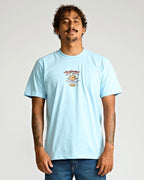 Camiseta Rip Curl Aus Art Search Blue