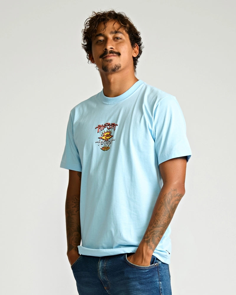 Camiseta Rip Curl Aus Art Search Blue