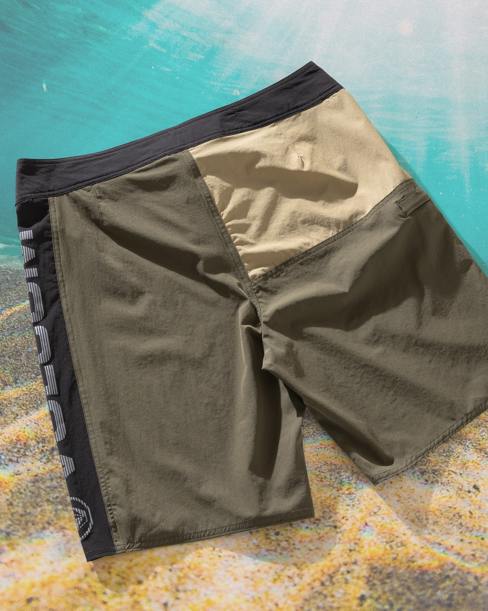 Boardshort Volcom Sabotagem Army Green
