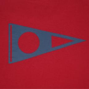Camiseta Manga Curta Crew Vermelho Florence