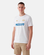 Camiseta Manga Curta Rusty Azzuro Branca