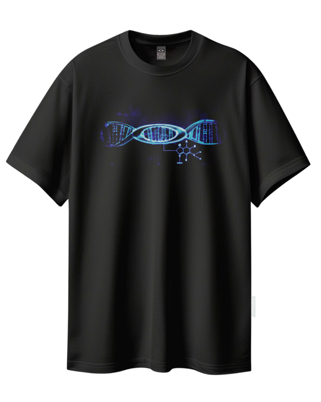Camiseta Oversized Oakley Ellipse DNA SS Tee Black