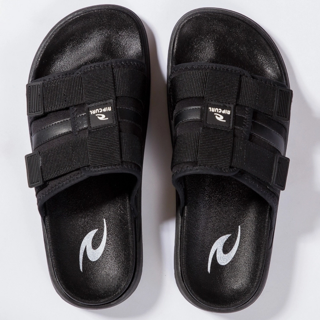Chinelo Slide Rip Curl Ripper Black