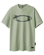 Camiseta Oversized Oakley Jupiter's Adventure Green