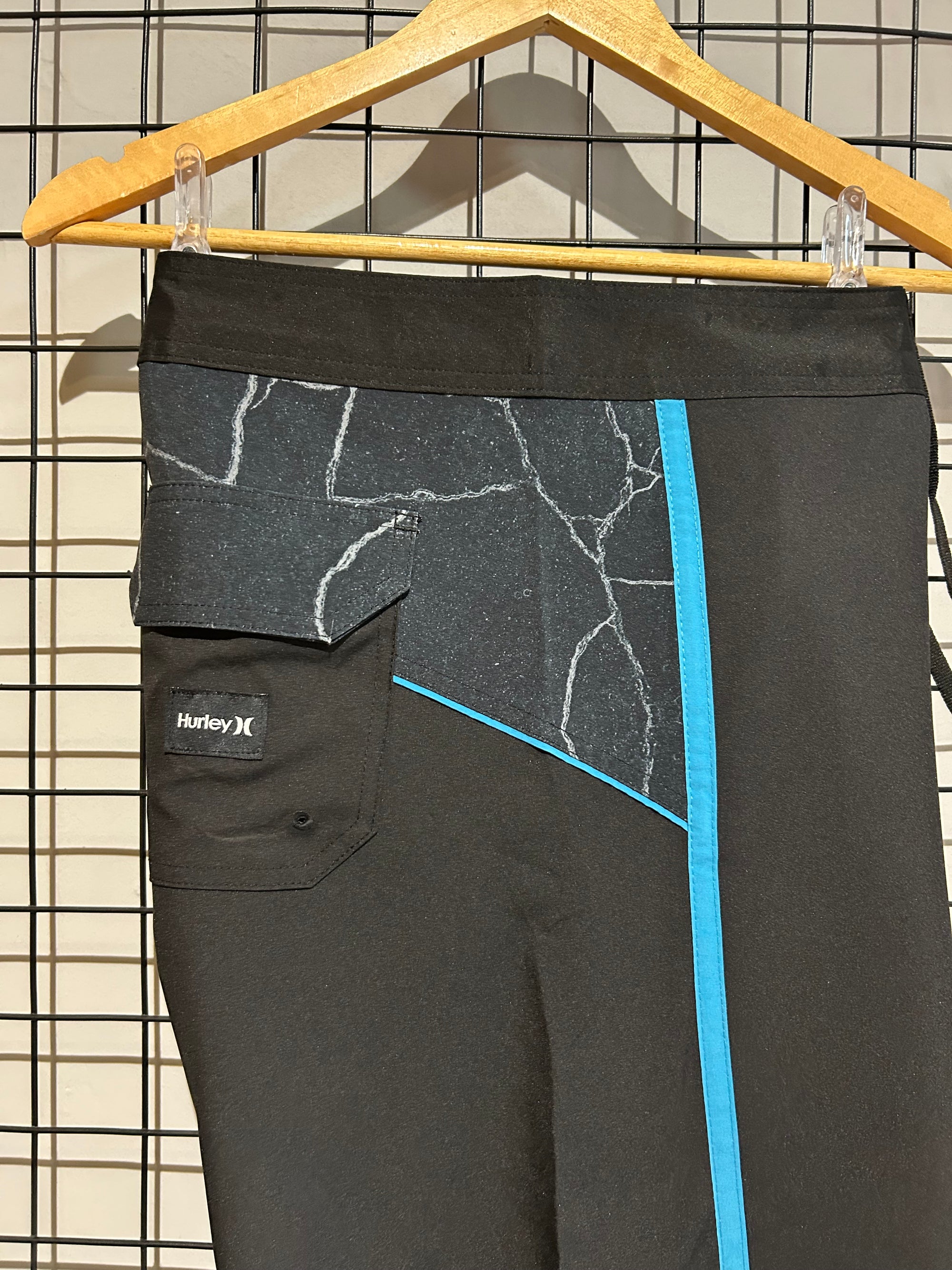 BOARDSHORTS PRETA HURLEY BACKSIDE