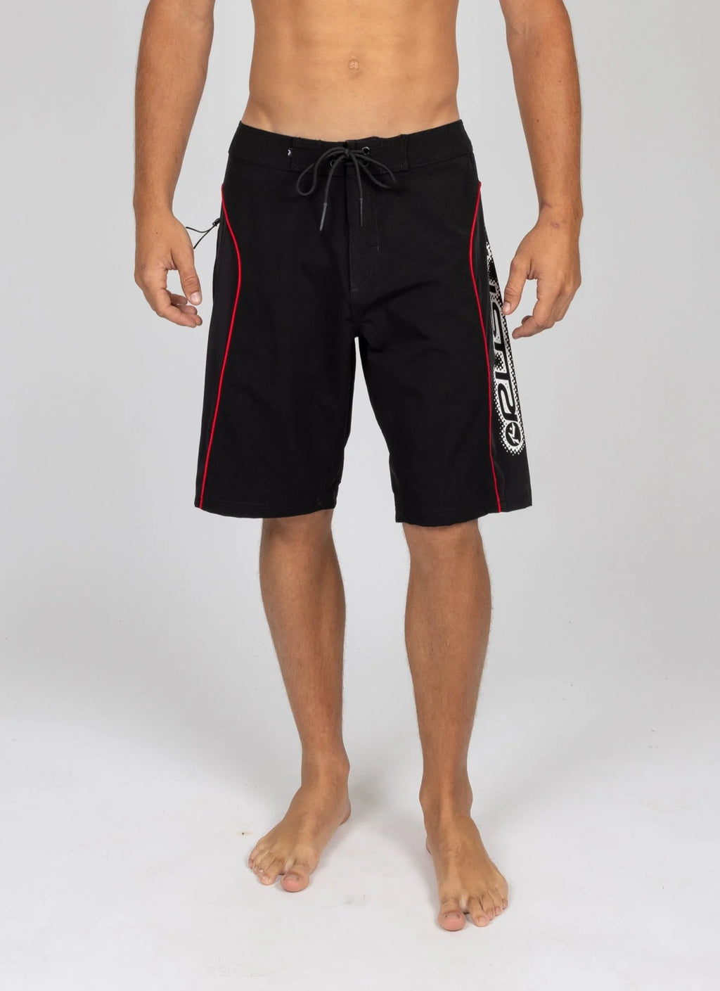 Boardshort Rusty Importado Piping Spice Black