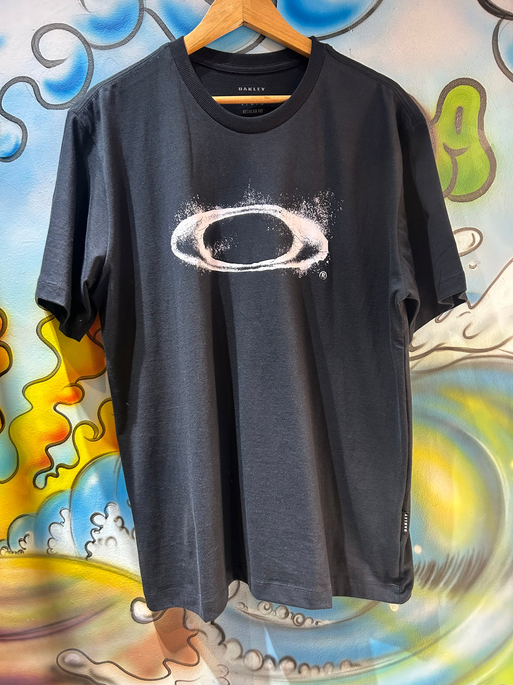 Camiseta Oakley Ellipse Dusty Preto