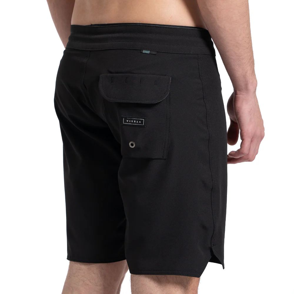 Boardshorts Preto Vissla Solid Sets