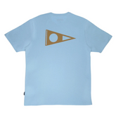 Camiseta Manga Curta Crew Azul Claro Florence