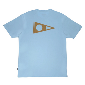 Camiseta Manga Curta Crew Azul Claro Florence