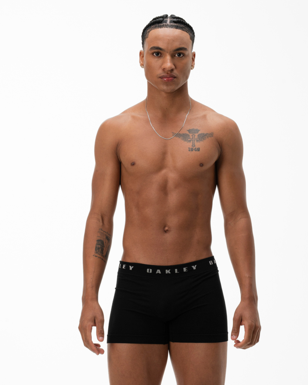 CUECA OAKLEY UNDERWEAR 2PACK 6” Black