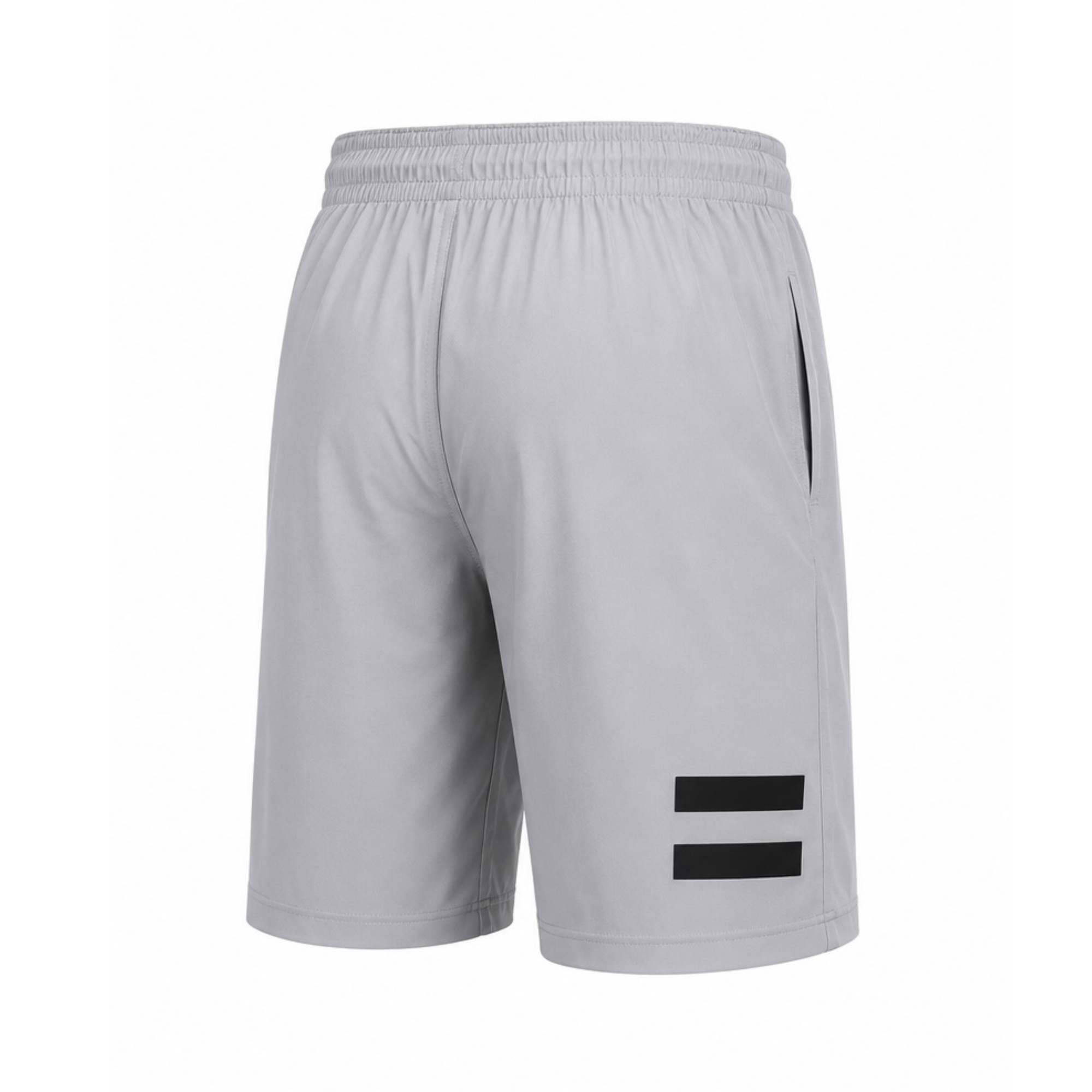 Short Hurley Elástico Block 17” Cinza