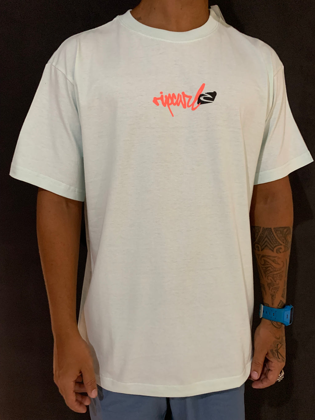 Camiseta Rip Curl Script Signature Gm Green Mist