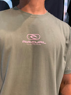 Camiseta Rip Curl Pill Icon  Verde