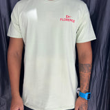 Camiseta Manga Curta Crew Oliva Claro Florence