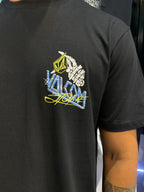 Camiseta Volcom Dropped Preta
