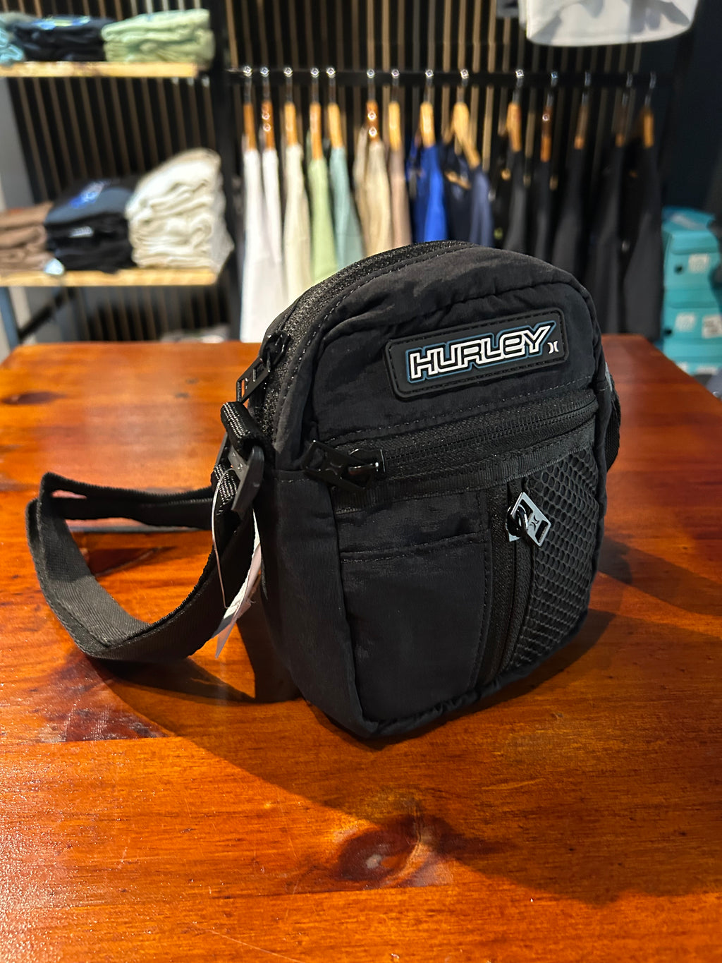 Sholder Bag Hurley Preta Nine Nine