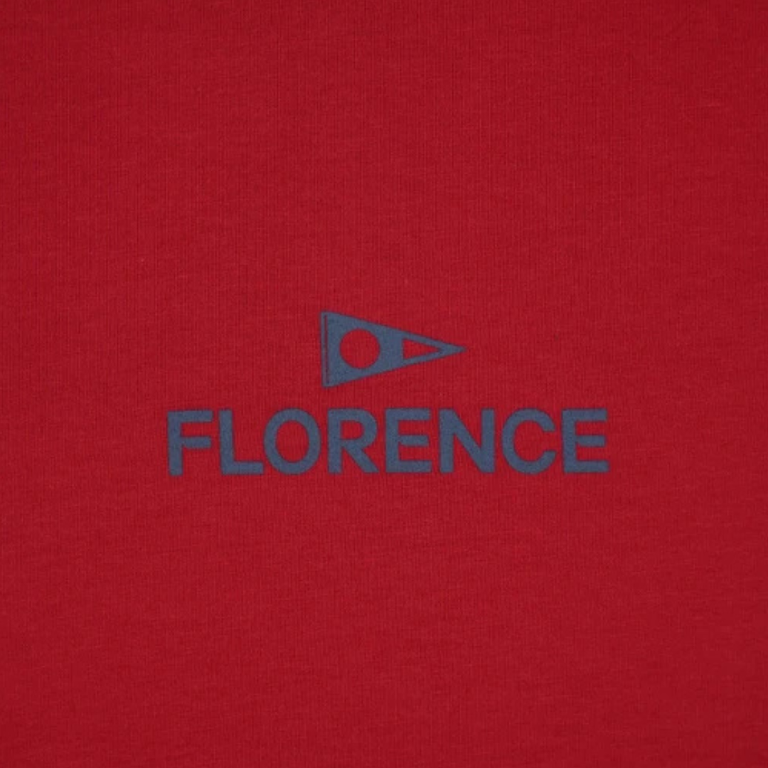 Camiseta Manga Curta Crew Vermelho Florence