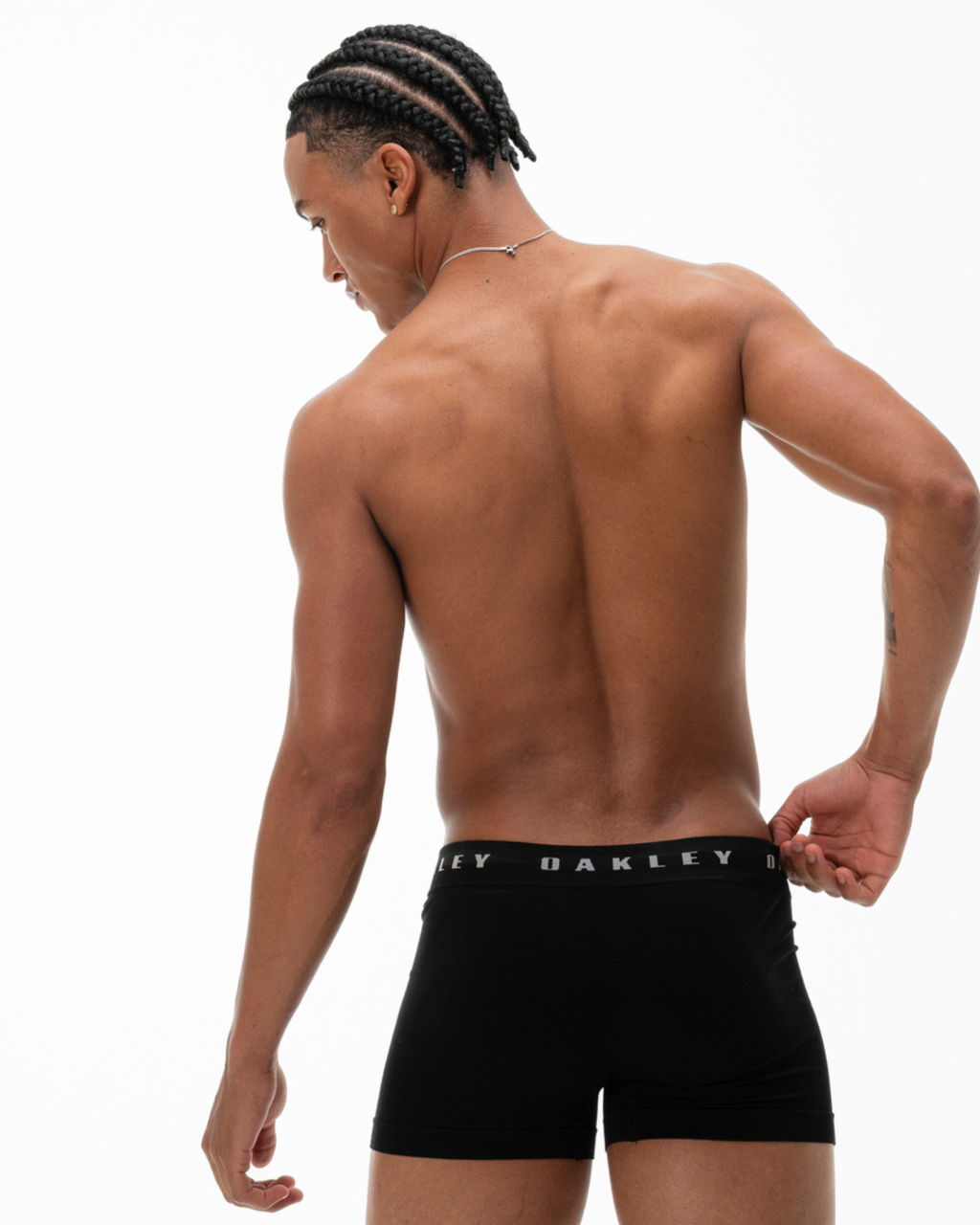 CUECA OAKLEY UNDERWEAR 2PACK 6” Black