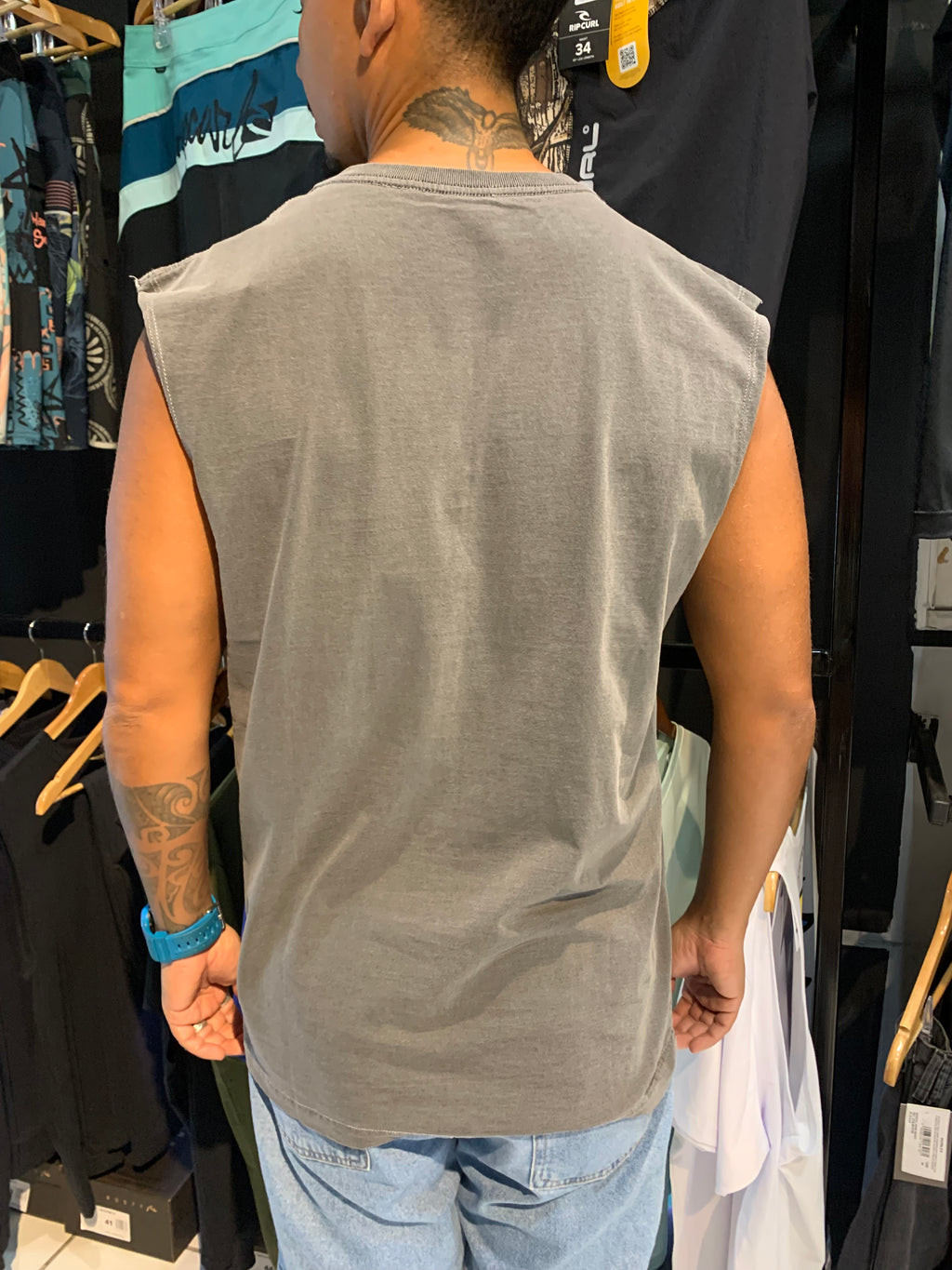 Regata Volcom Solid Stone Preto