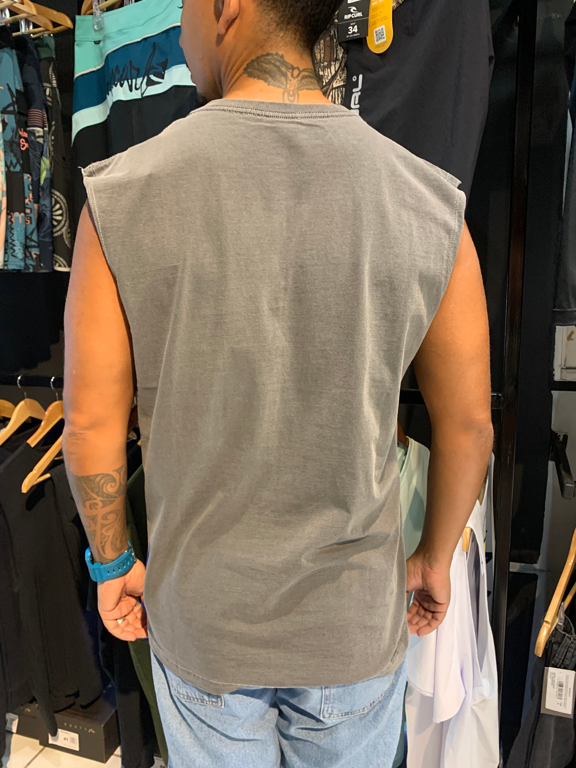 Regata Volcom Solid Stone Preto