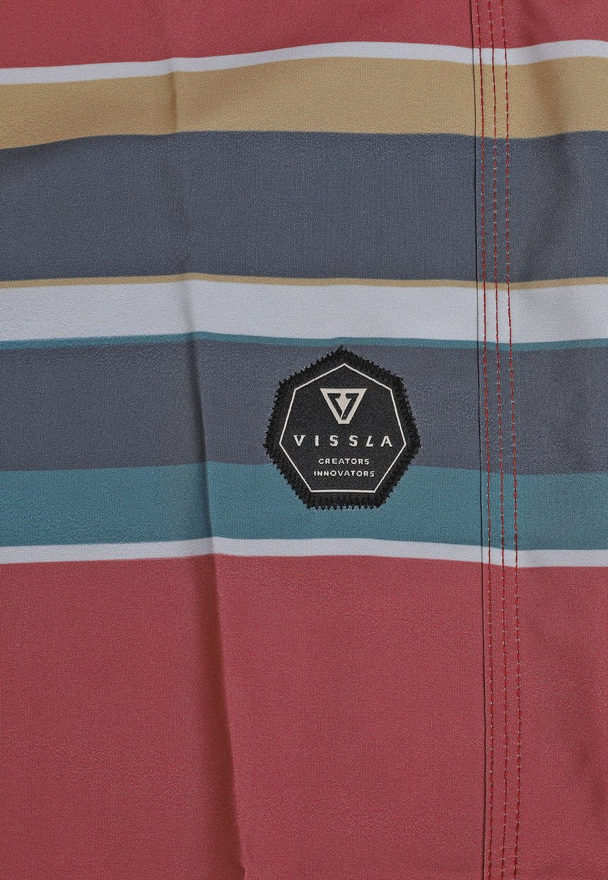 Boardshorts Azul Freelap Vermelho