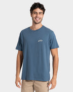 Camiseta Manga Curta Azul Rusty Psychedelic