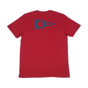 Camiseta Manga Curta Crew Vermelho Florence