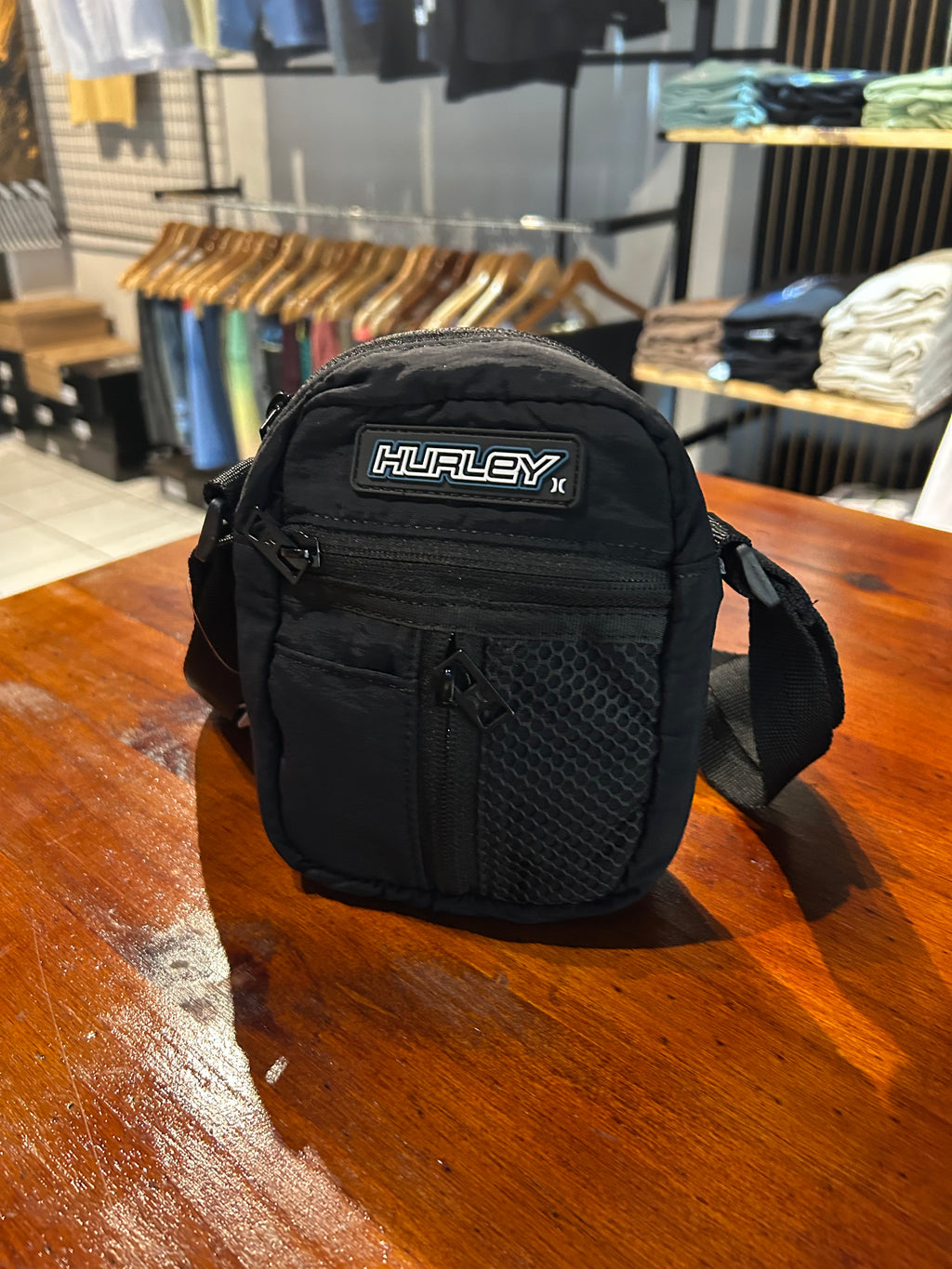 Sholder Bag Hurley Preta Nine Nine