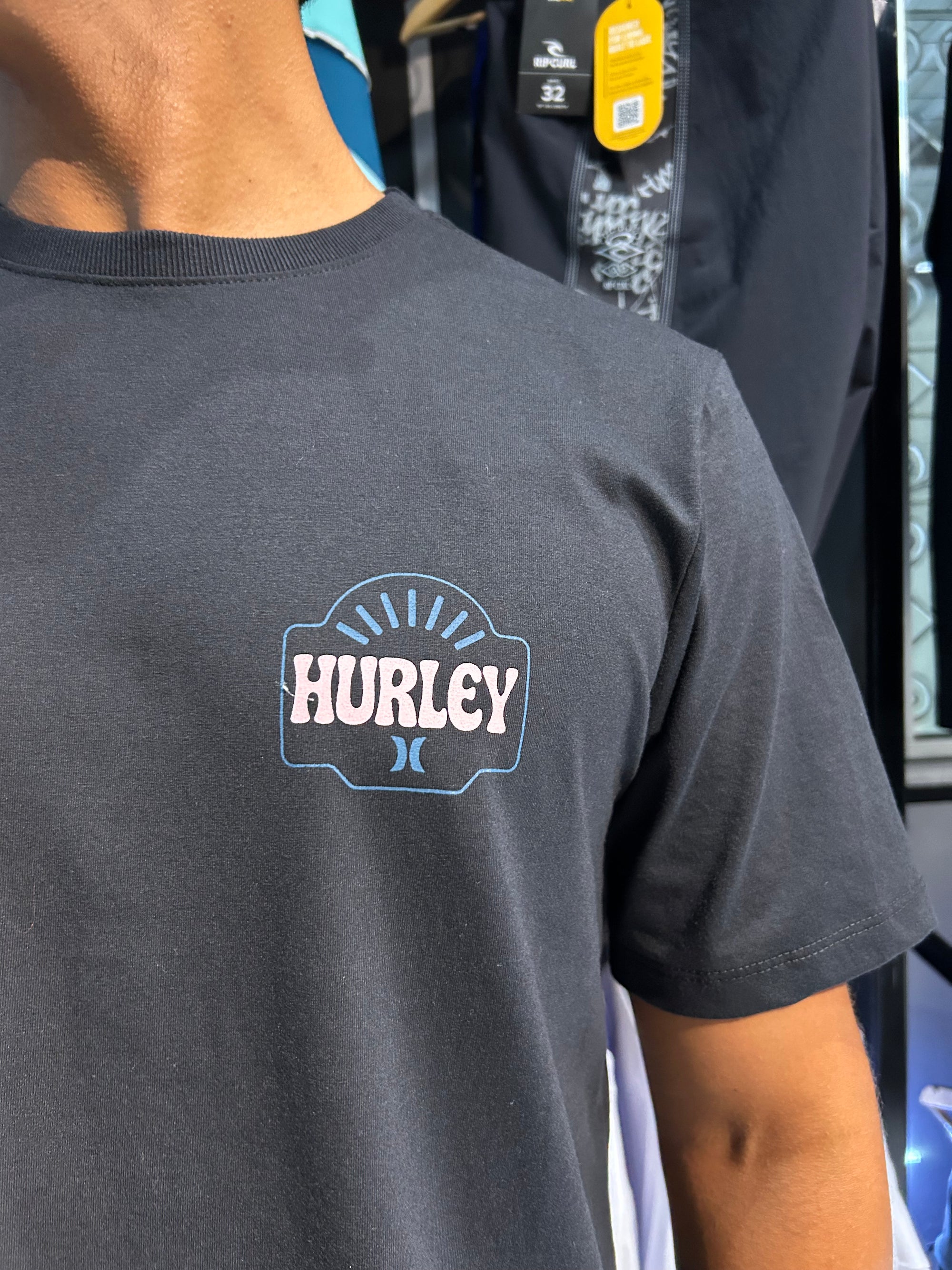 CAMISETA HURLEY STOKE PRETO