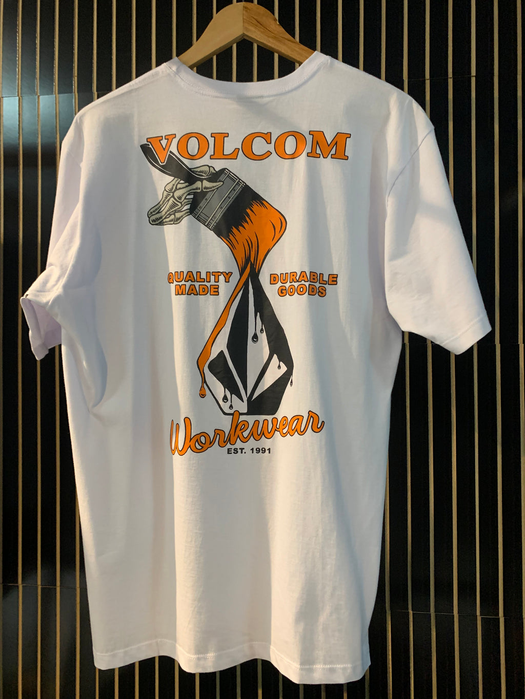 CAMISETA VOLCOM ENAMEL WORKWEAR BRANCA