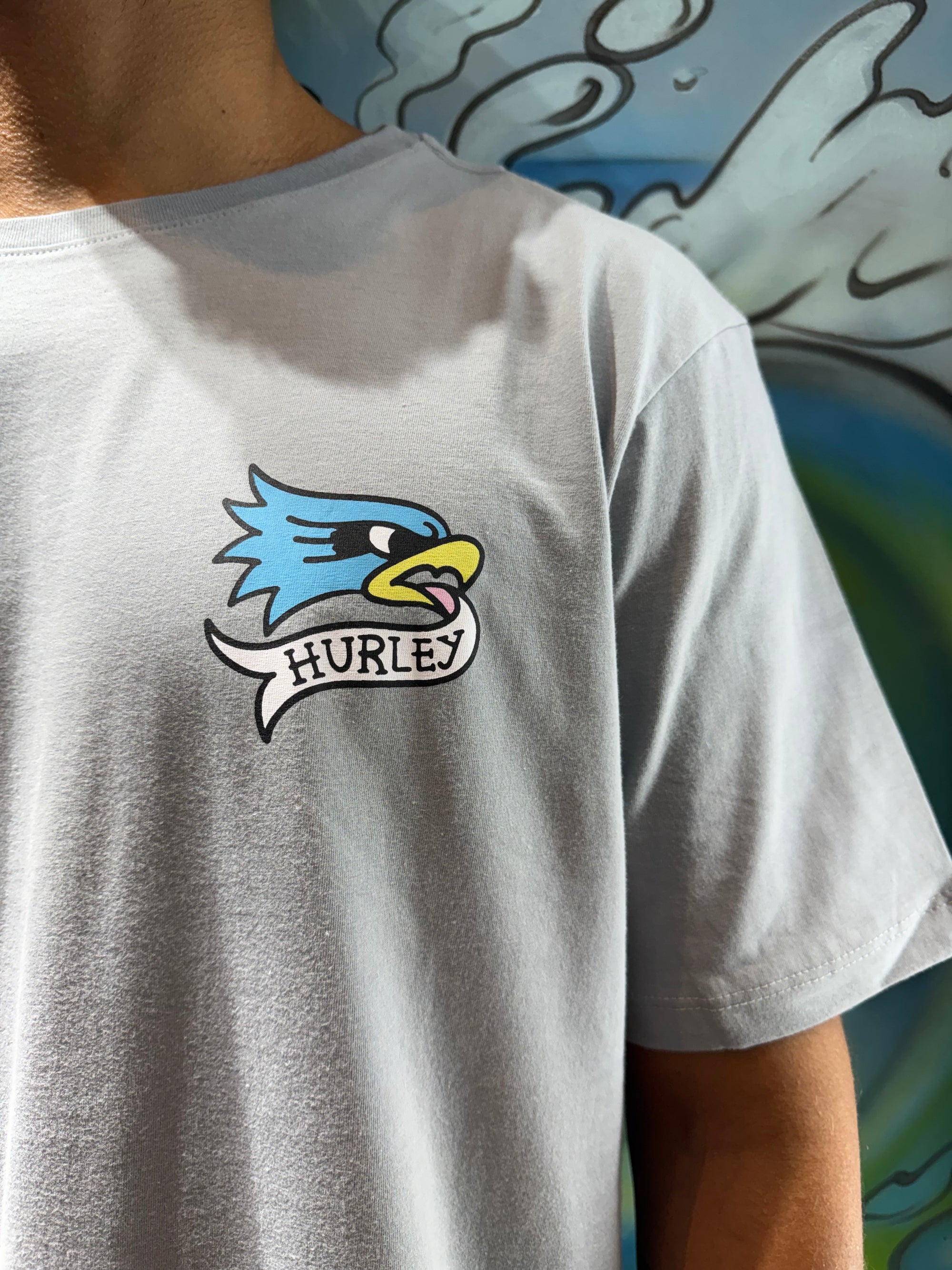 Camiseta Hurley Etam Eagle Cinza