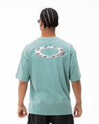 Camiseta Oversized Oakley Elipse Sharp Metal SS Tee