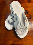 Chinelo Sandália Reef Vision White/Silver