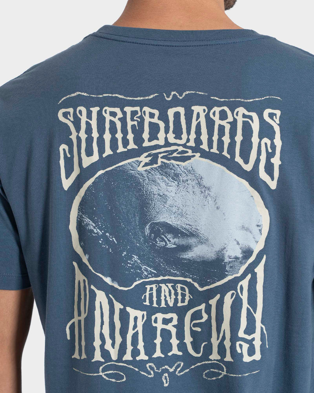 Camiseta Manga Curta Azul Rusty Psychedelic