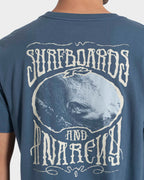 Camiseta Manga Curta Azul Rusty Psychedelic