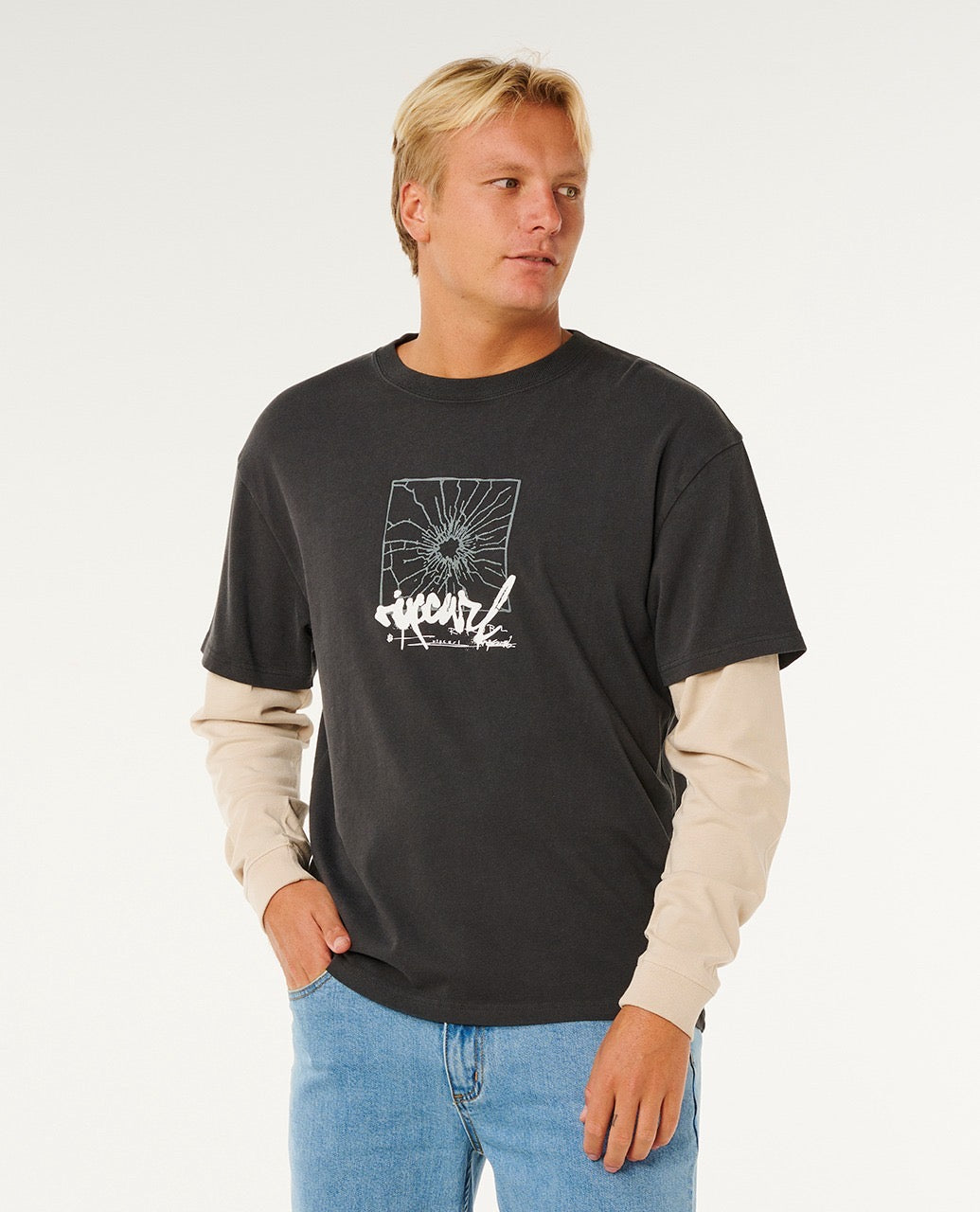 CAMISA RIP CURL INNER VISIONS SMASHED L/S