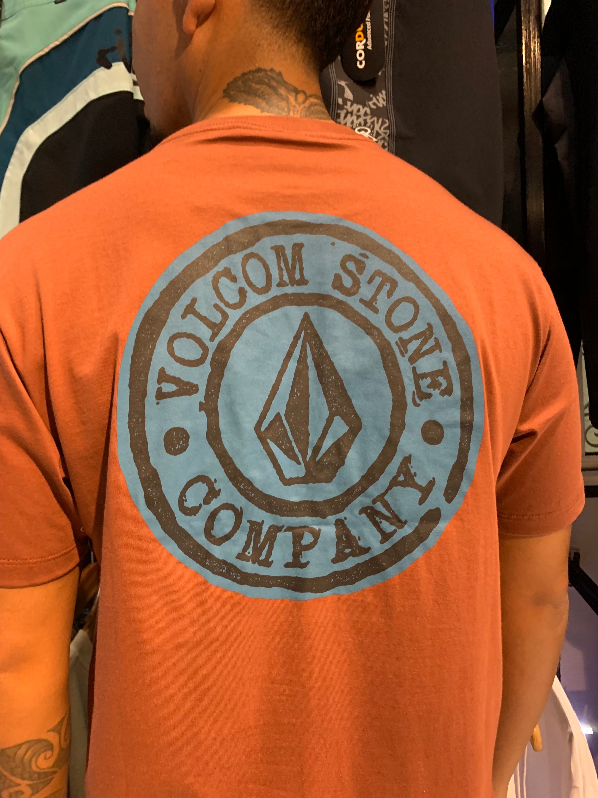 Camiseta Volcom Difuse Vermelha