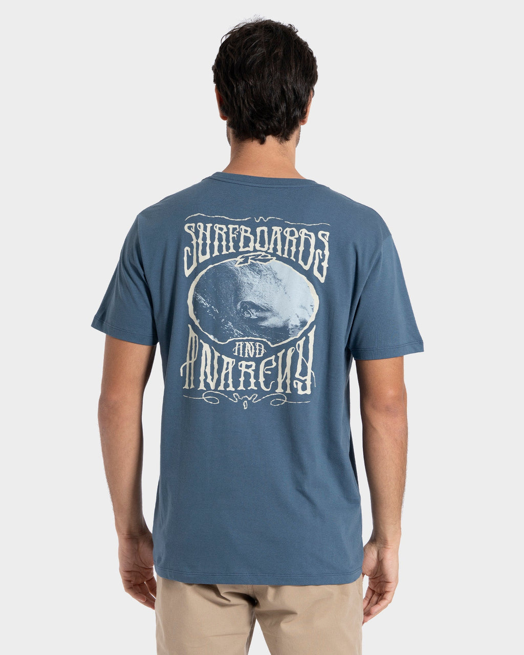 Camiseta Manga Curta Azul Rusty Psychedelic