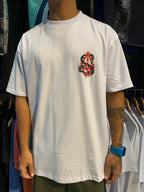 Camiseta Volcom Snake Peace Branca