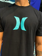 Camiseta Manga Curta Preta Hurley Icon