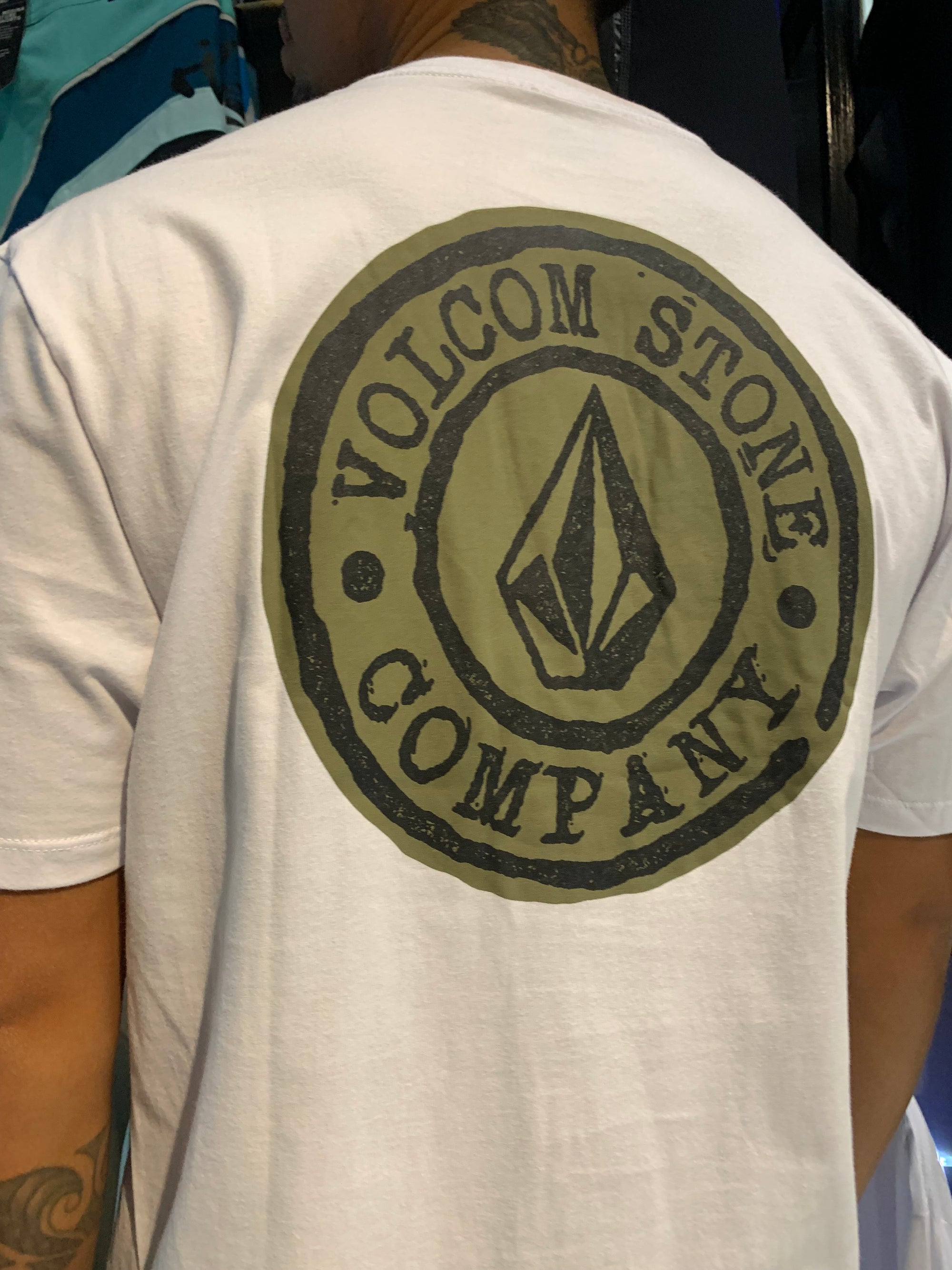 Camiseta Volcom Difuse Branca