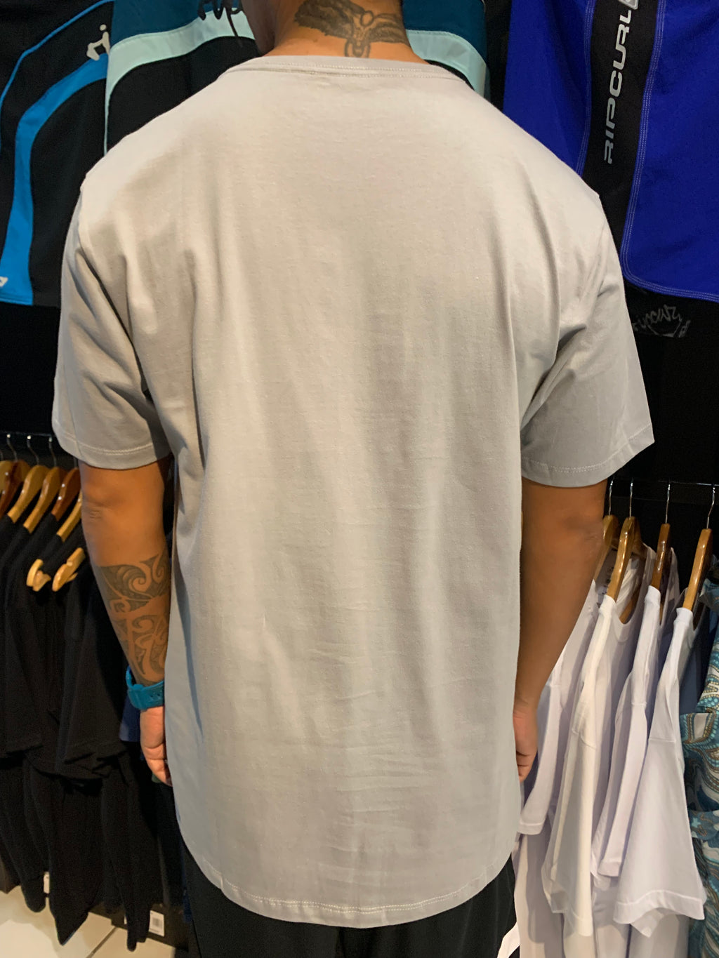 Camiseta Manga Curta Cinza Hurley O&O