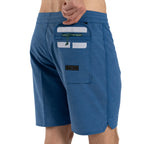 Boardshorts Vissla Solid Sets Azul 18,5"