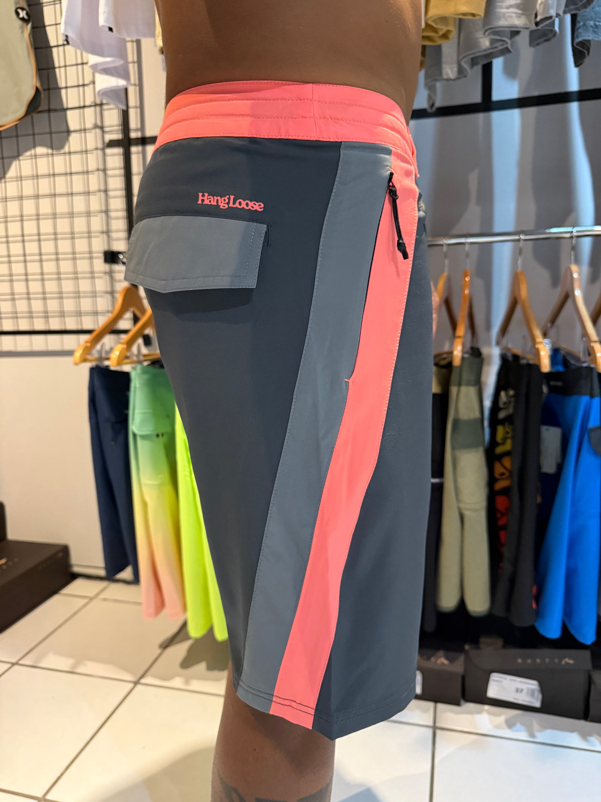 Boardshort Hang Loose Block