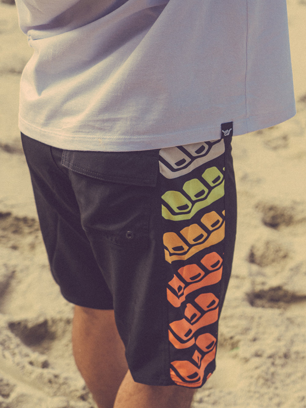 Boardshort Hang Loose Retrolog 19”