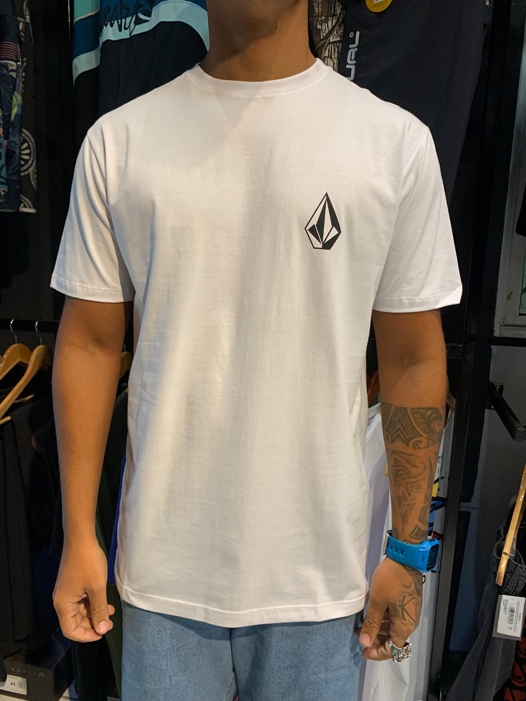 Camiseta Volcom Iconic Branca
